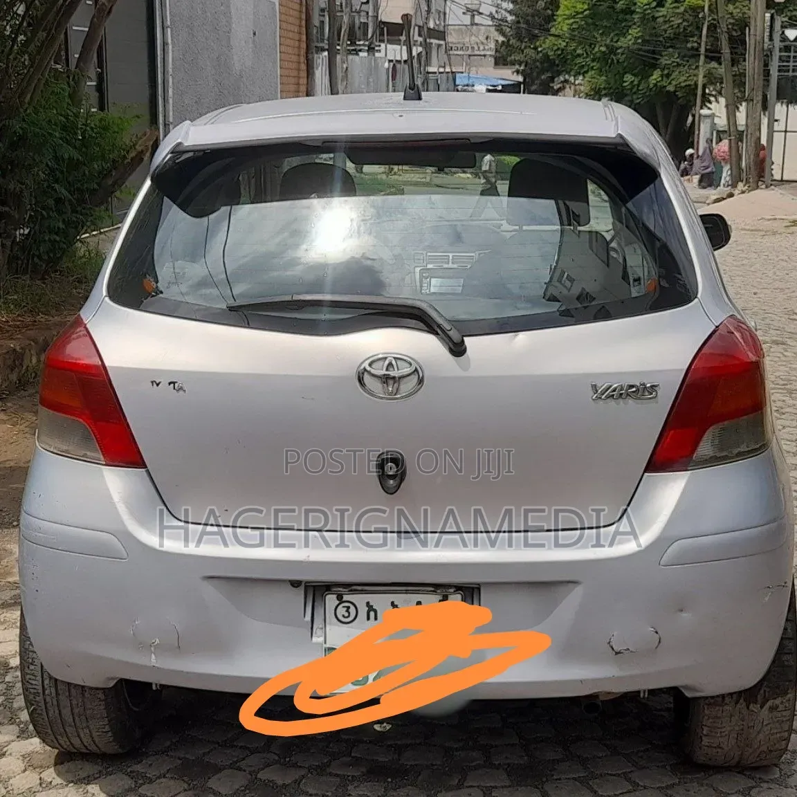 Toyota Yaris 2009 Silver