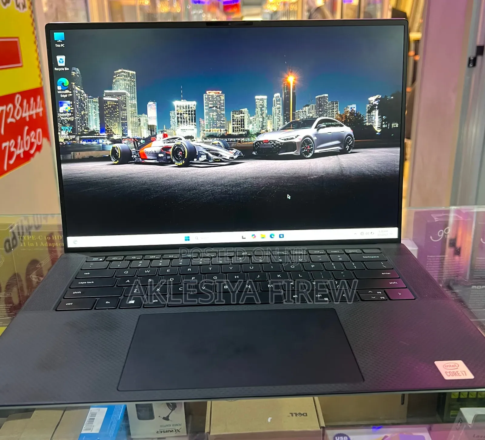 Laptop Dell XPS 15 16GB Intel Core i7 SSD 512GB