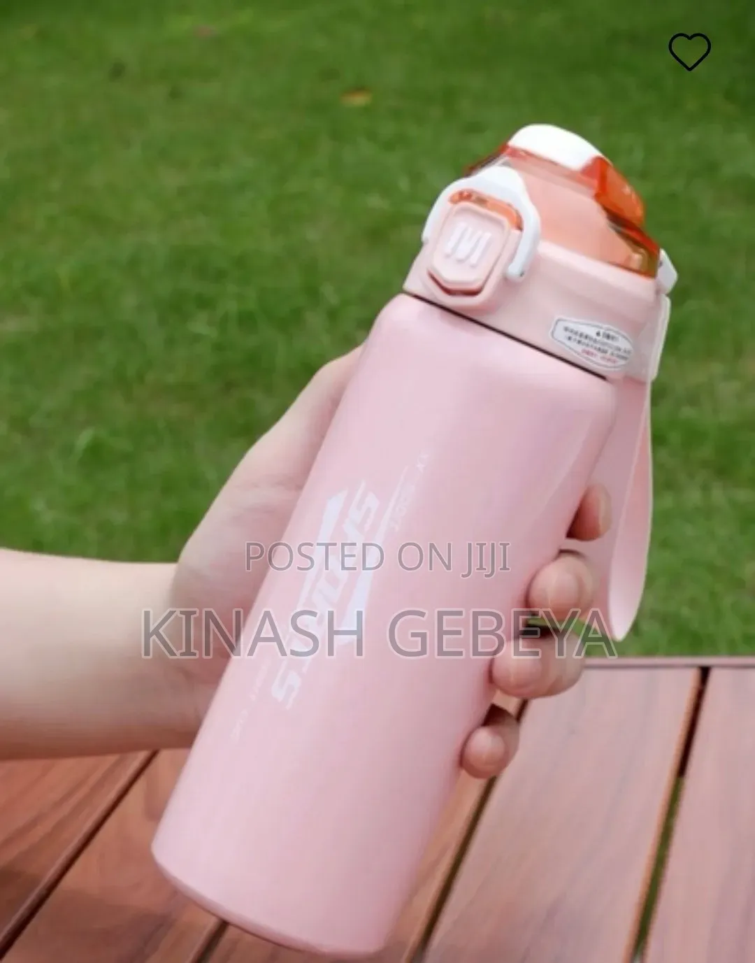 Stainless Steel Water Bottle(600ml Capacity)
