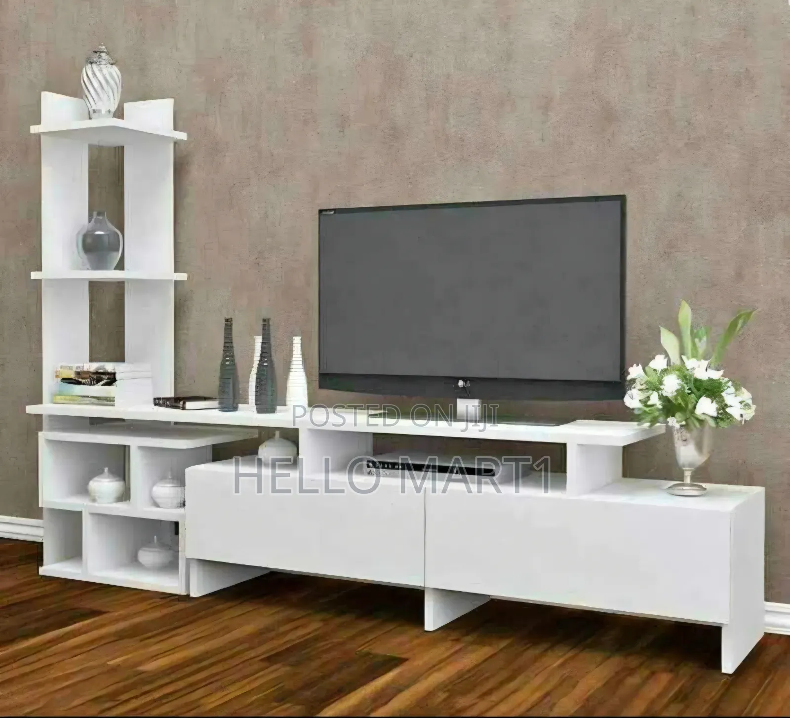 Tv Stand With Shelf And Coffee Tabel