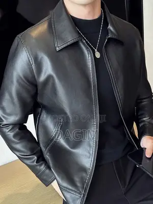 European Standard Men’S Black Leather Jacket | Italian Style Jacket