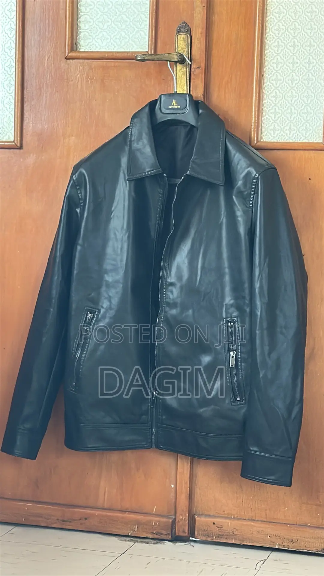 European Standard Men’S Black Leather Jacket | Italian Style Jacket