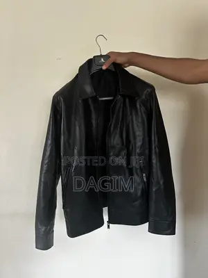 European Standard Men’S Black Leather Jacket | Italian Style Jacket