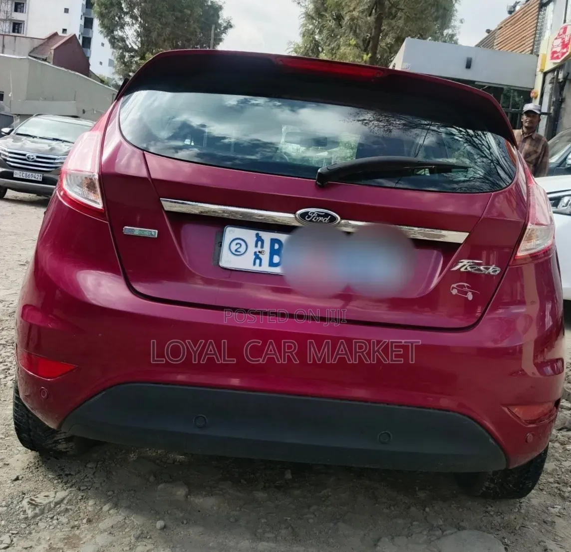 Ford Fiesta 2014 Red