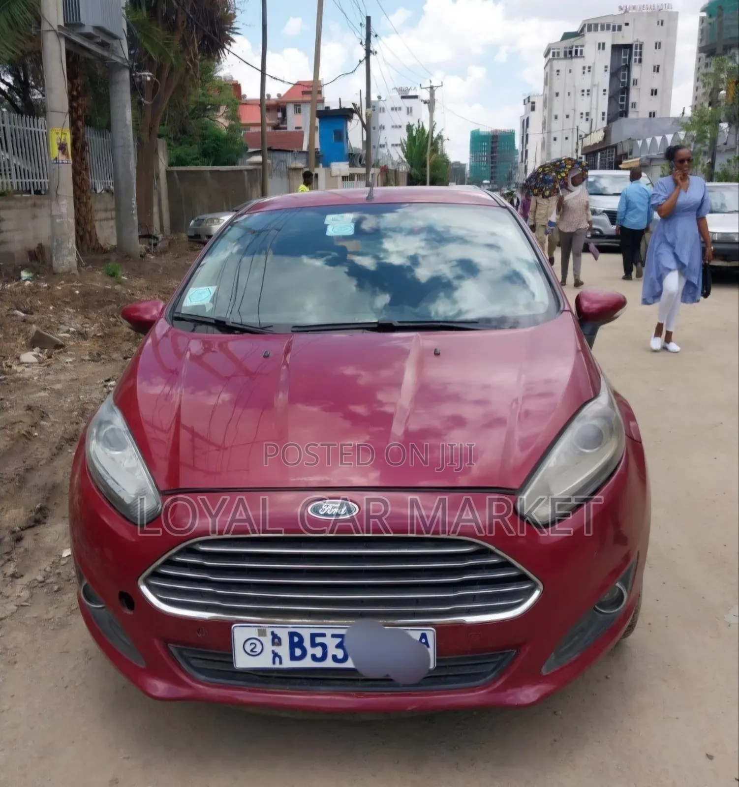 Ford Fiesta 2014 Red