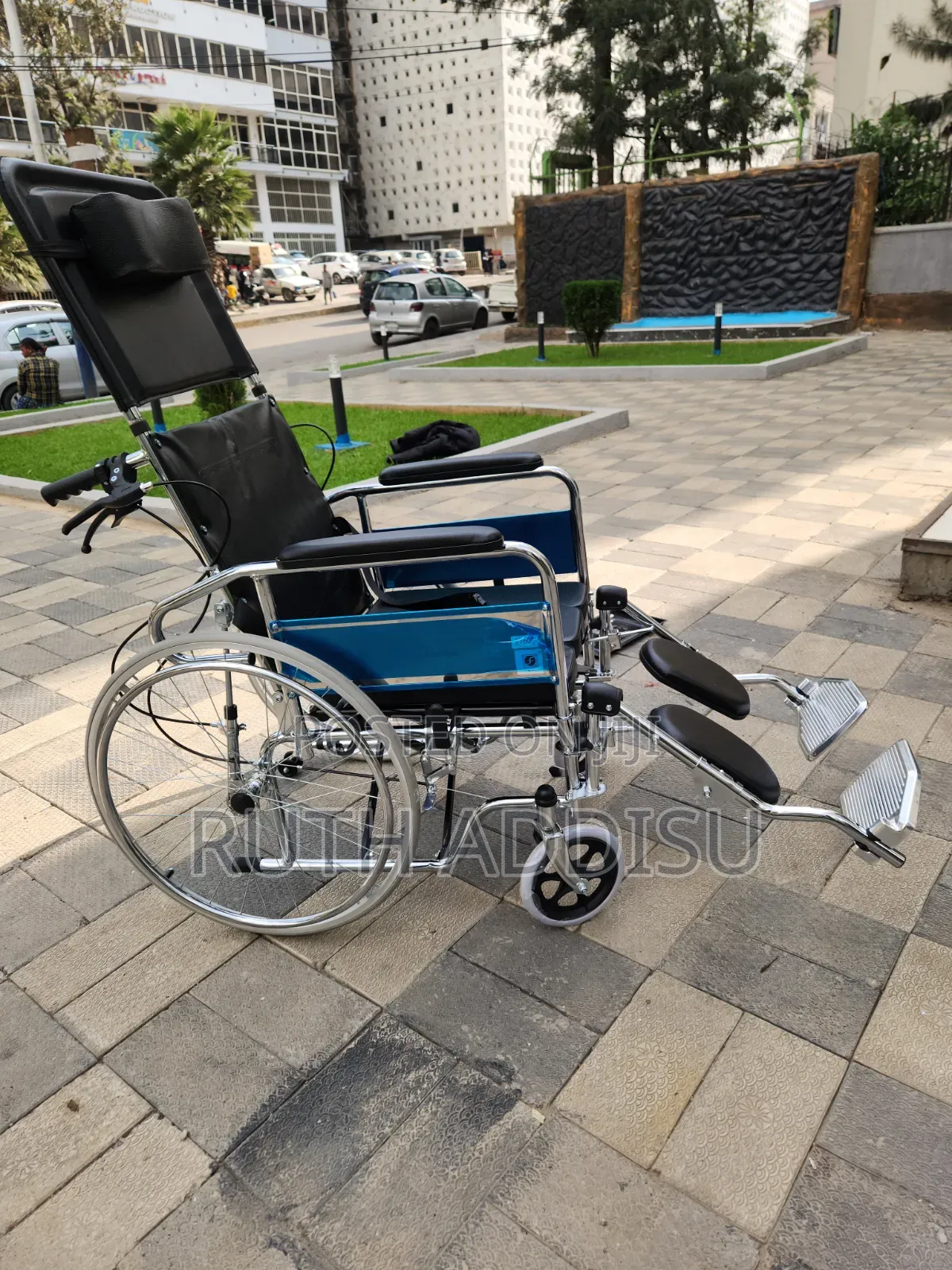 Reclining U Cut Commode Wheelchair – Uh 608gc Wheelchair Medical