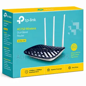 Tp-Link Archer C20_ac750 Router With Vat