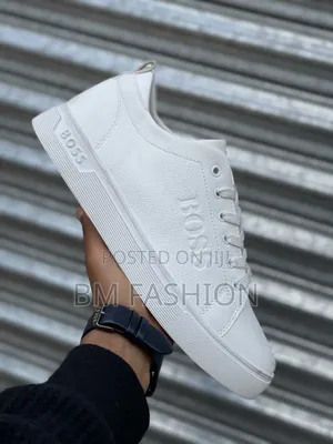 Boss Men's Smooth Flat Sneaker