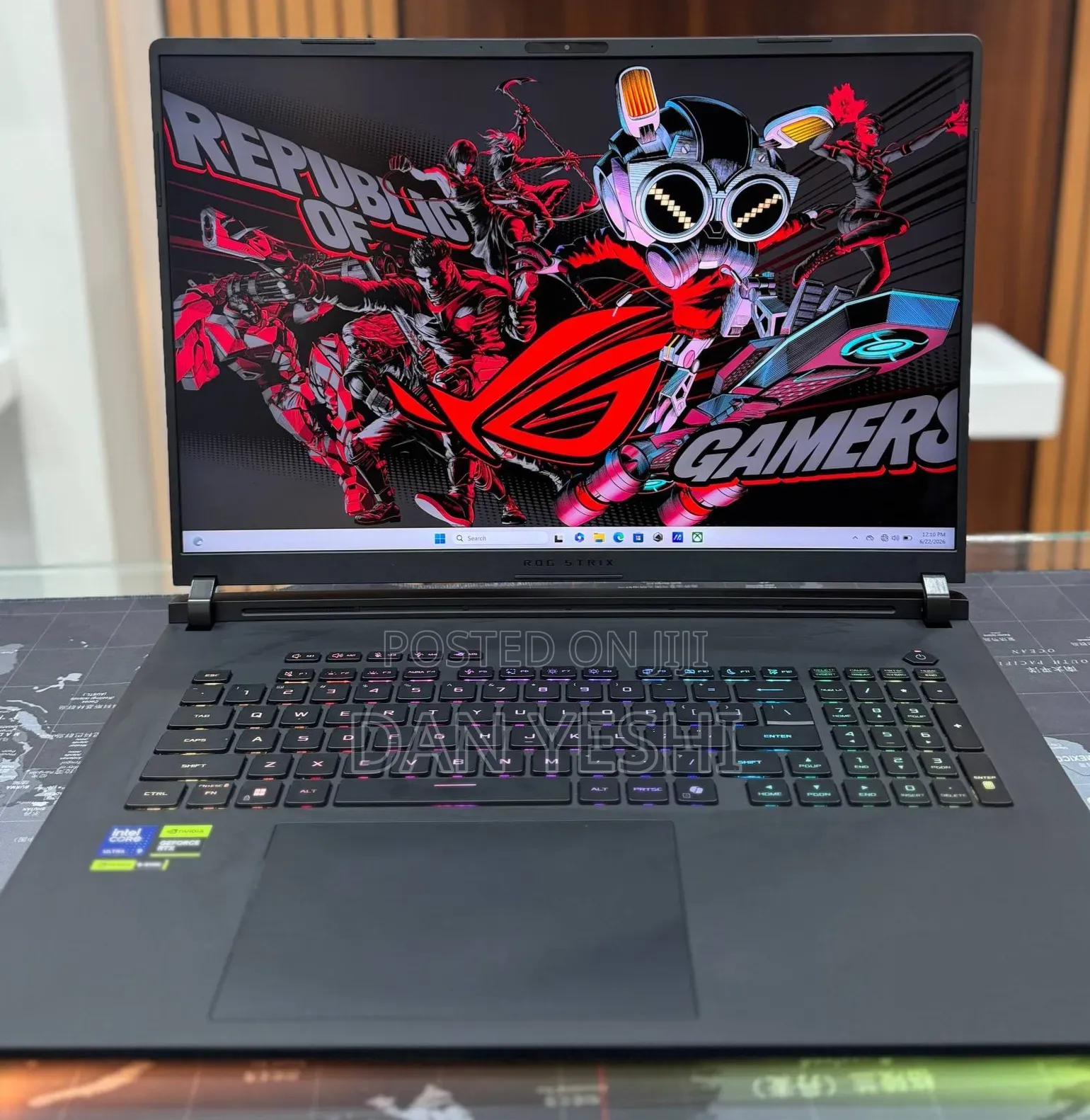 New Laptop Asus ROG Strix G18 32GB Intel Core Ultra 9 SSD 2T