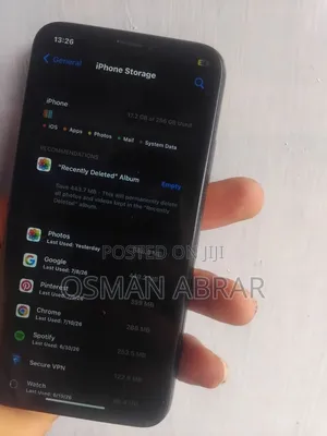 Apple iPhone X 256 GB Black