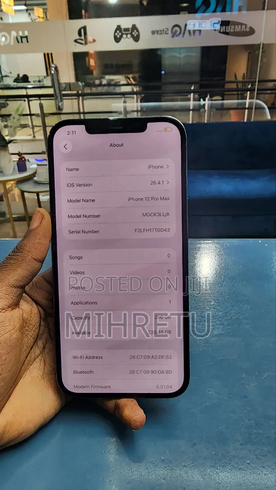 New Apple iPhone 12 Pro Max 256 GB Silver