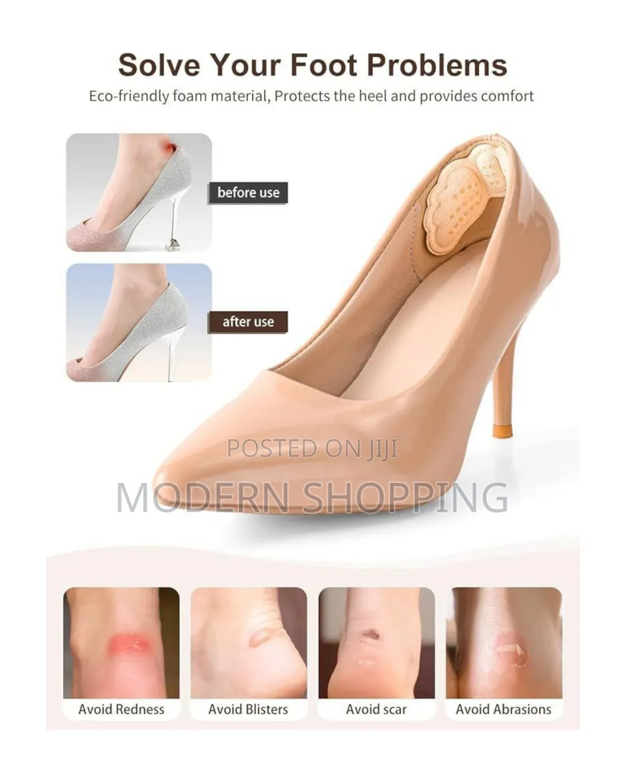 2pcs Heel Pads