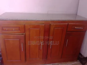 Real Marble Lower Kitchen Cabinet