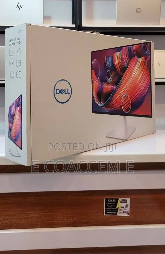 Brand New With Cartoon Dell 27" Inch Monitor Ips