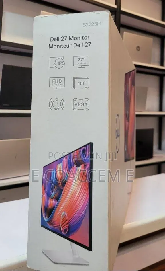 Brand New With Cartoon Dell 27" Inch Monitor Ips