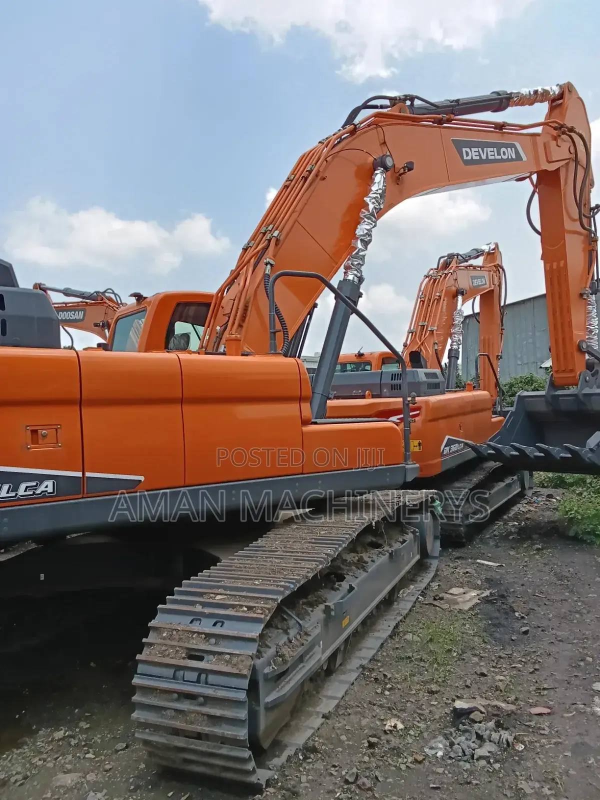 New Develon Excavator With 50% Bank Option Available