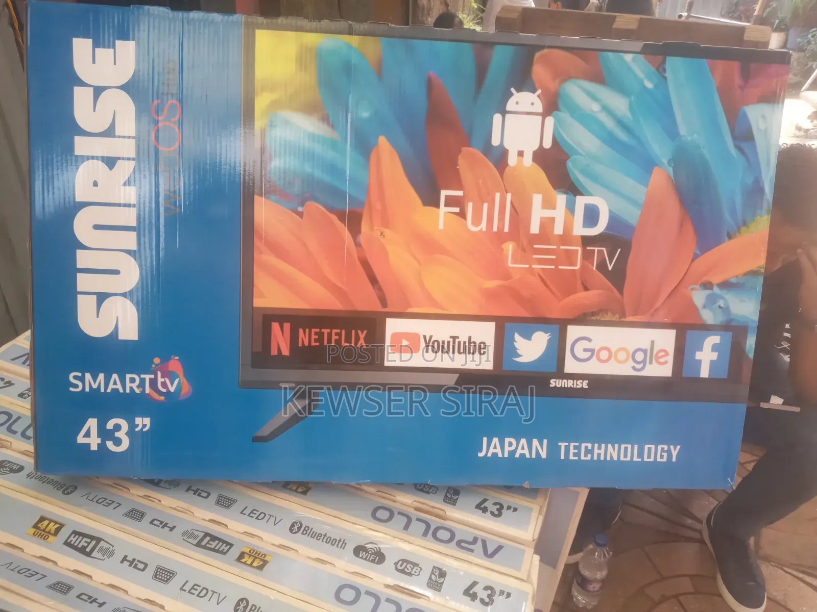 Sunrise 43inch Tv Smart Android