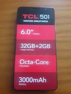 New TCL 501 32 GB Black