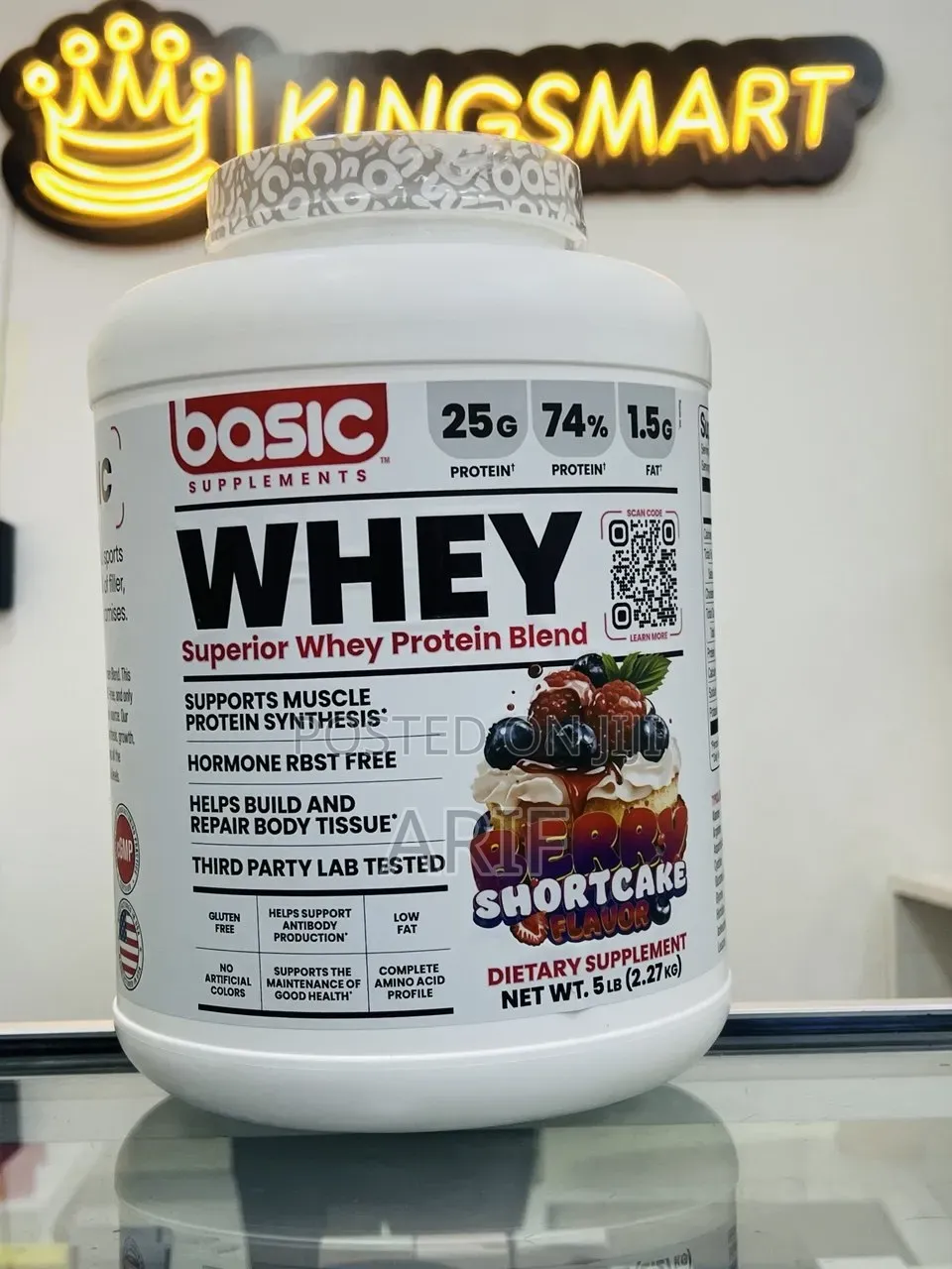 Basic Supplements Whey Superior Whey Protein Blend 2.3kg