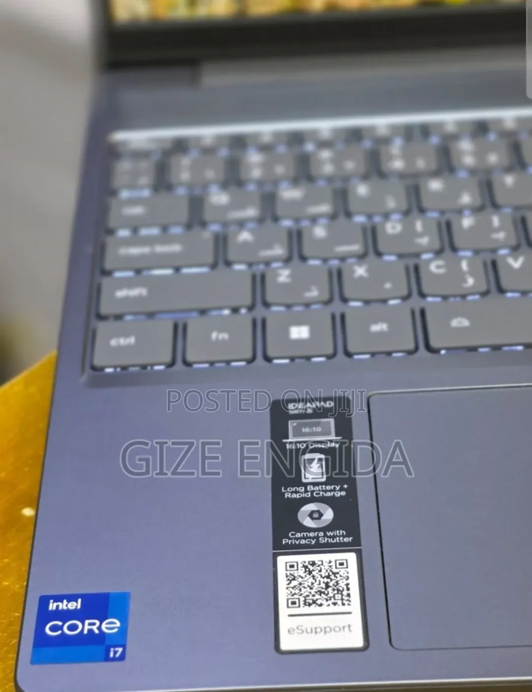 New Laptop Lenovo Ideapad 3 16GB Intel Core i7 SSD 512GB