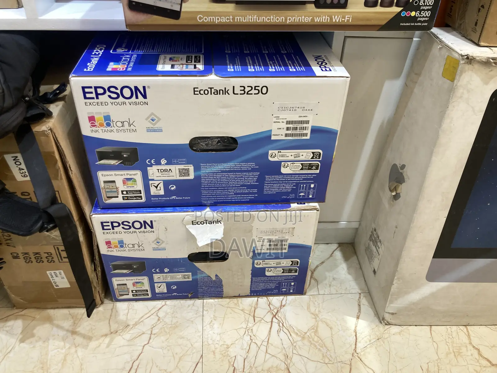 Epson Eco Tank L3250 Color Print