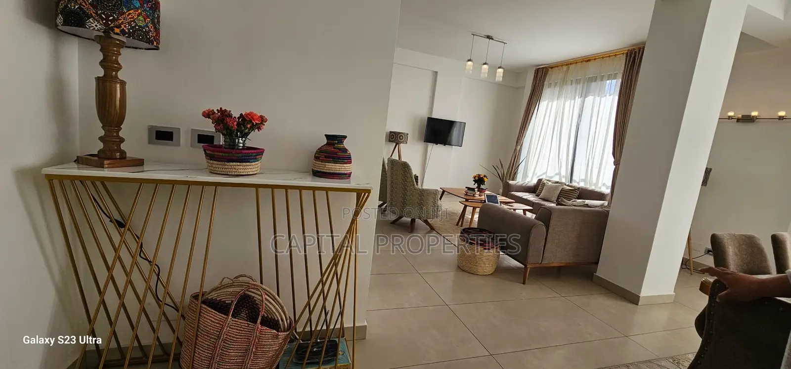 Furnished 2bdrm Apartment in Bole for rent