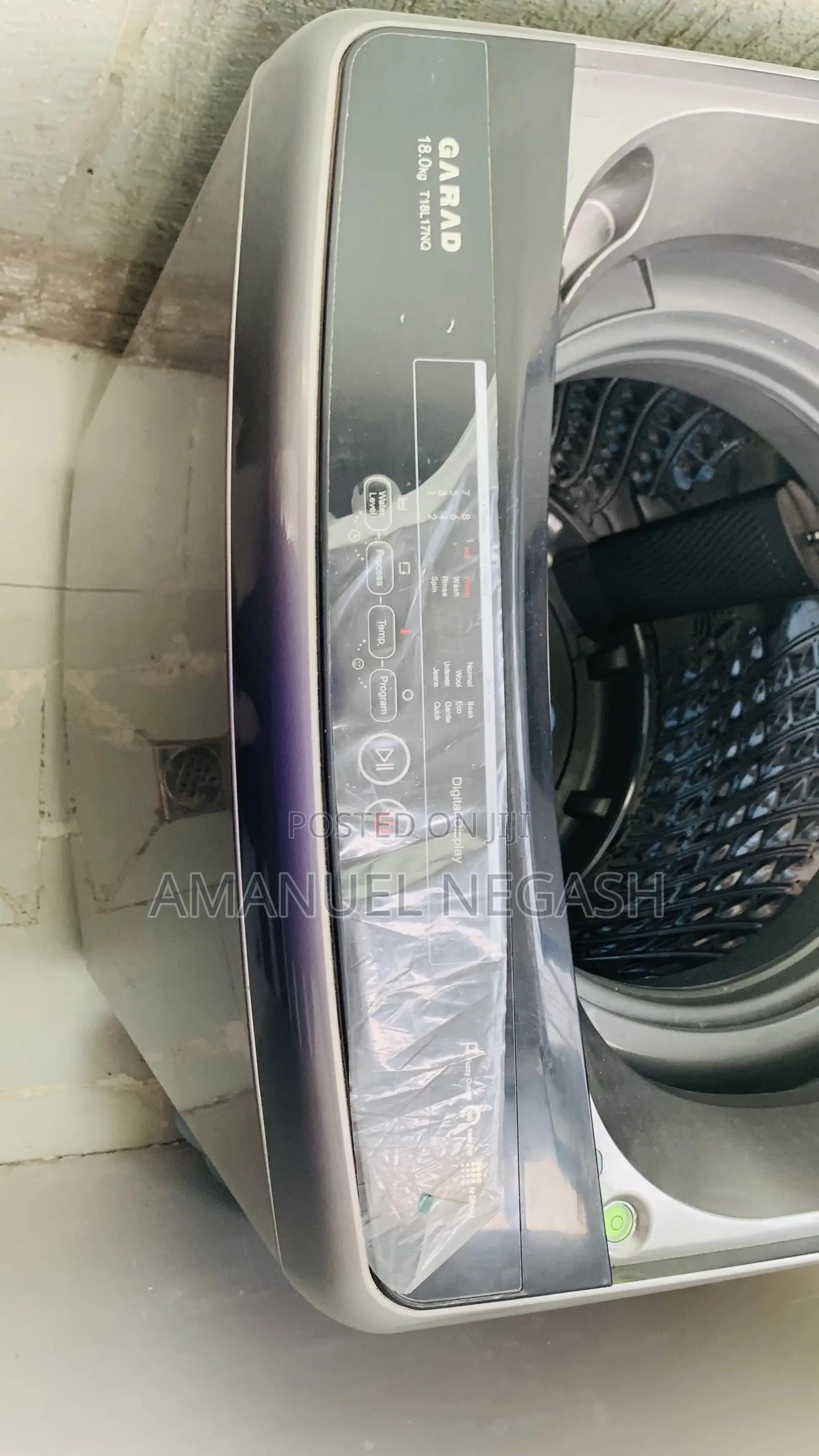 Garad 18kg Fully Automatic Top-Load Washing Machine