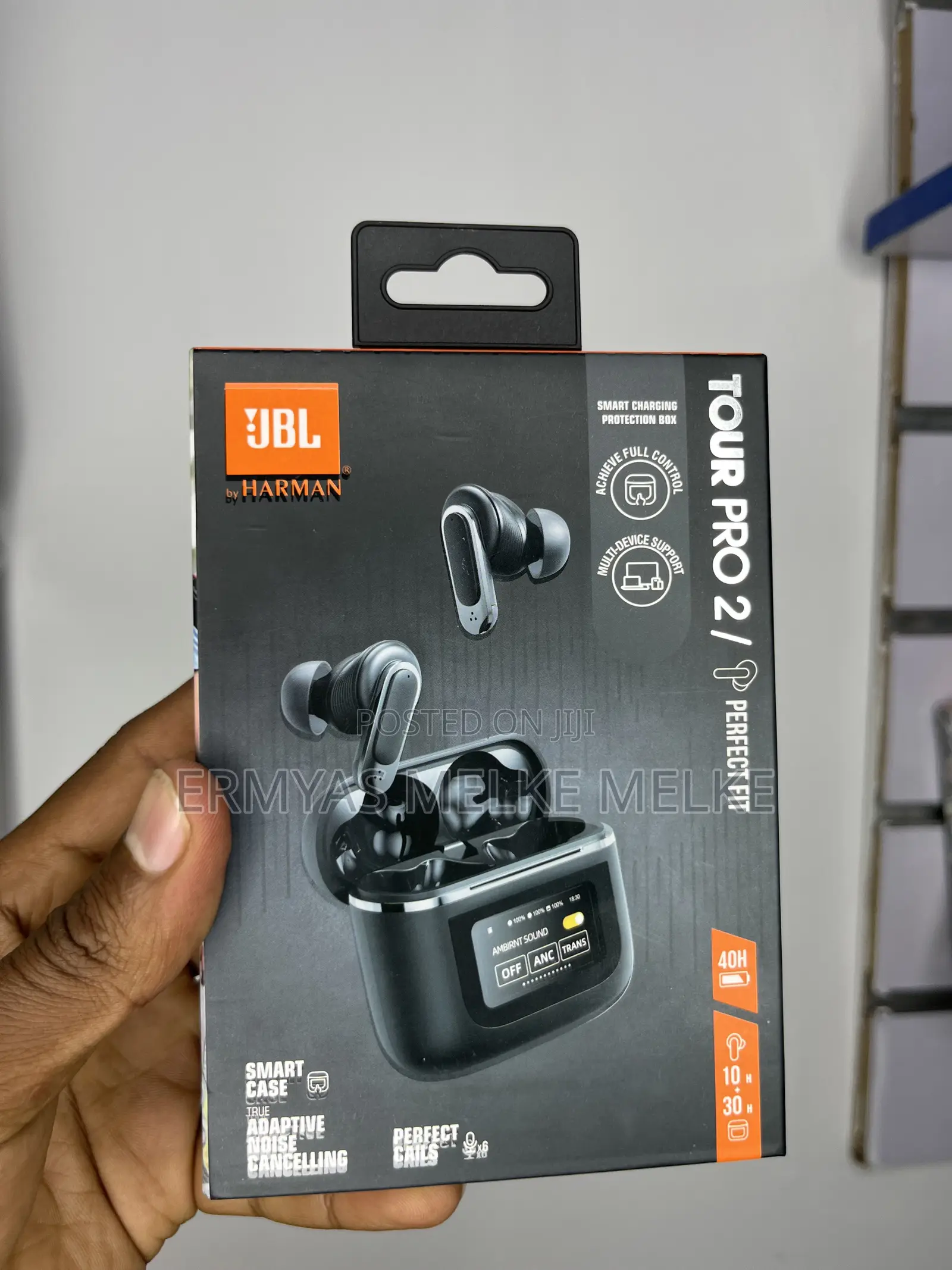 JBL Tour Pro 2 True Wireless Earbuds 