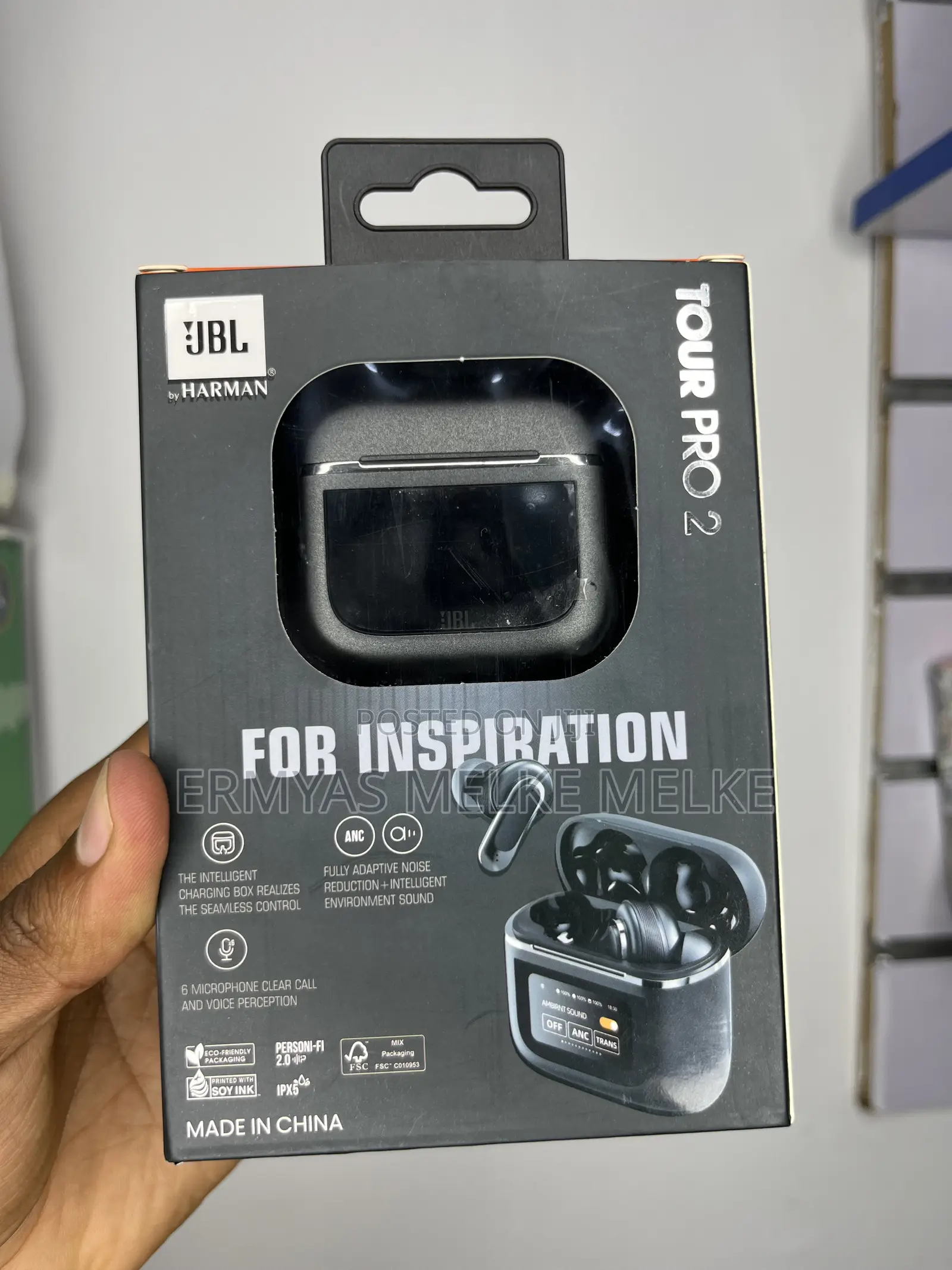 JBL Tour Pro 2 True Wireless Earbuds 