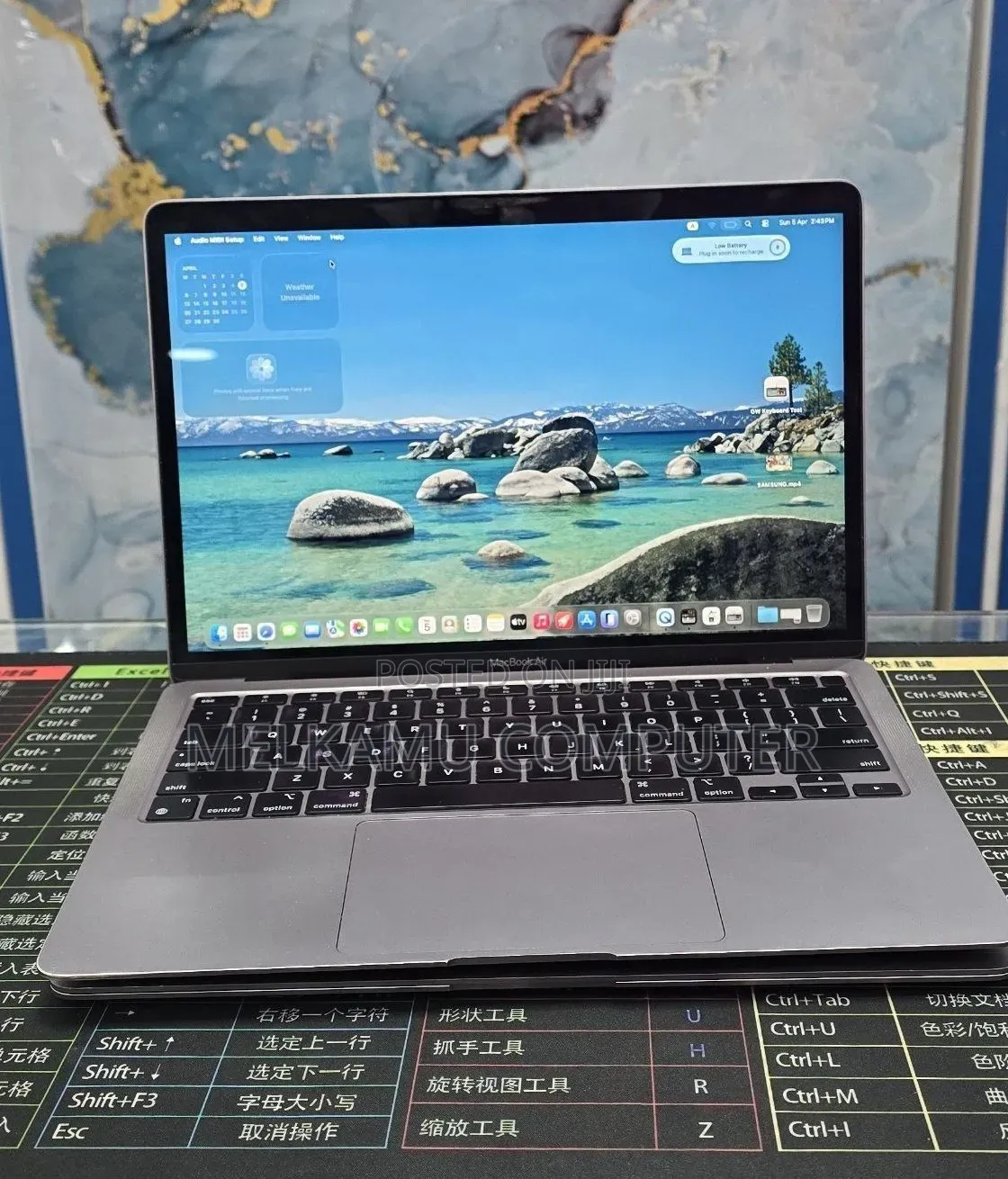 New Laptop Apple MacBook Air 2020 M1 8GB Apple M1 SSD 256GB