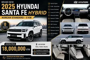 New Hyundai Santa Fe 2025 White