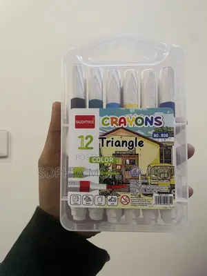 12-pack Crayon Acrylic Markers