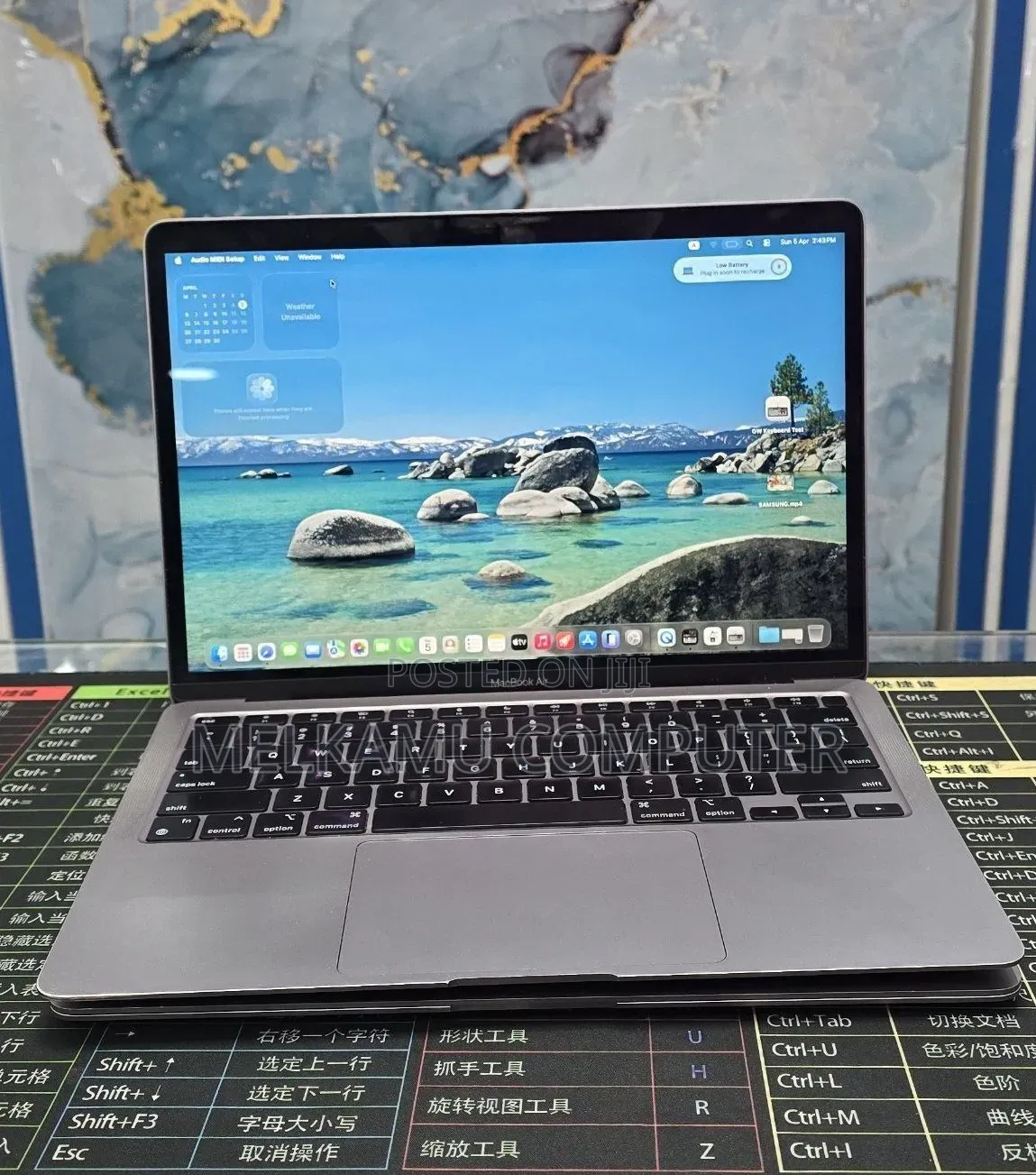 New Laptop Apple MacBook Air 2020 M1 8GB Apple M1 SSD 256GB