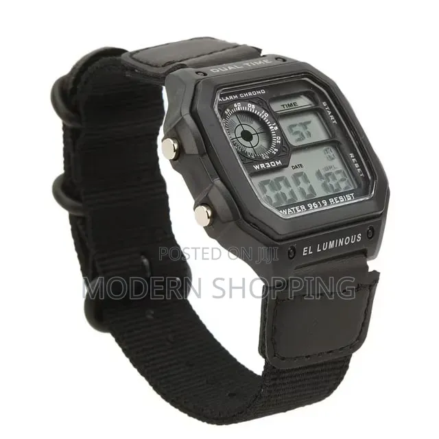 Casio Watch With Cloth Band