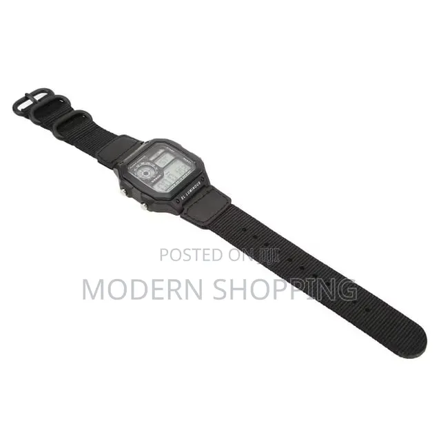 Casio Watch With Cloth Band