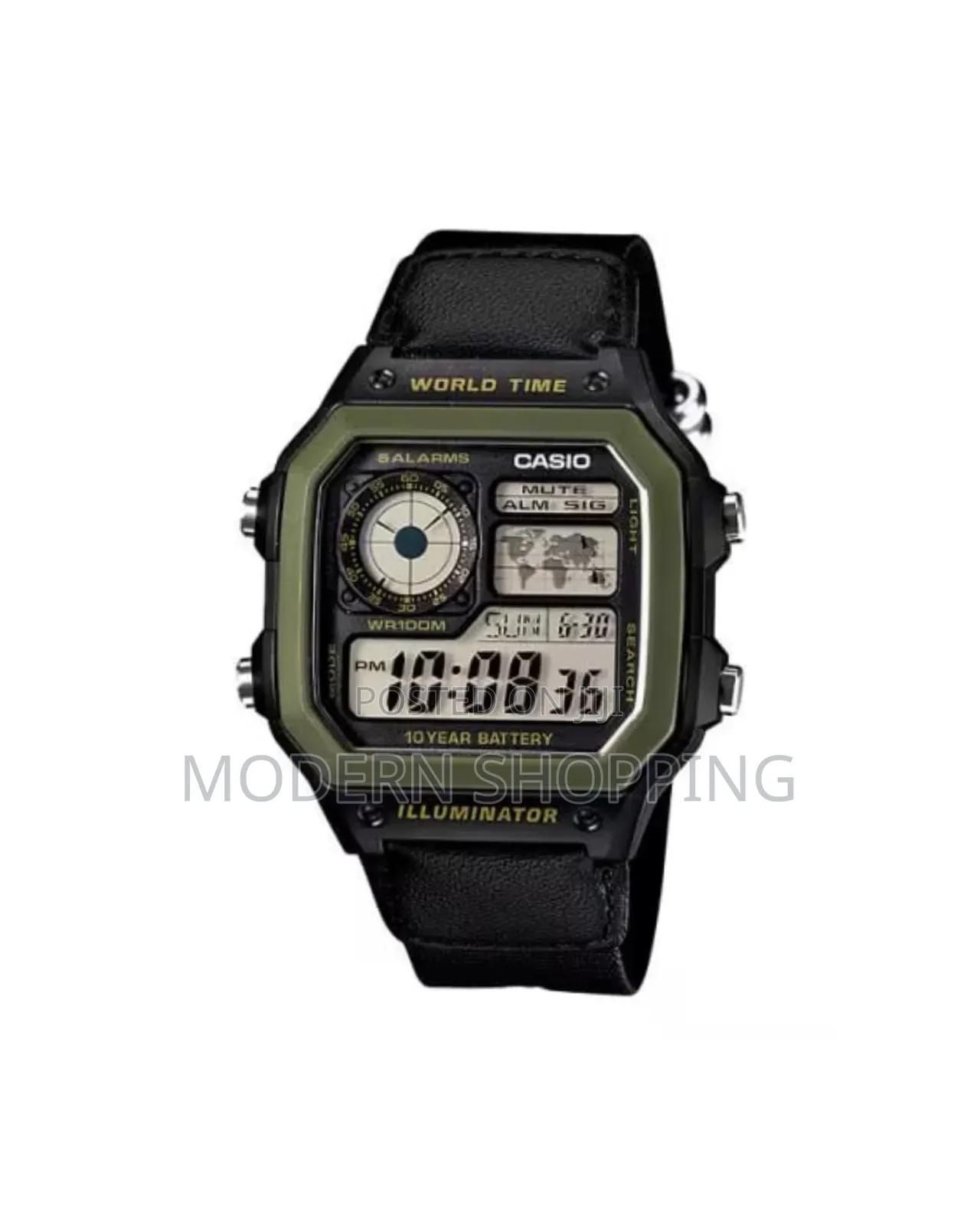 Casio Watch With Cloth Band