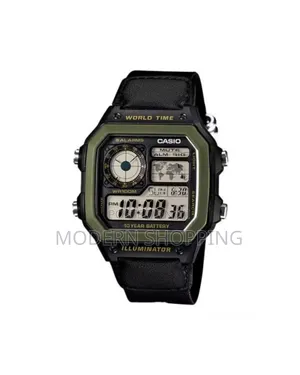 Casio Watch With Cloth Band
