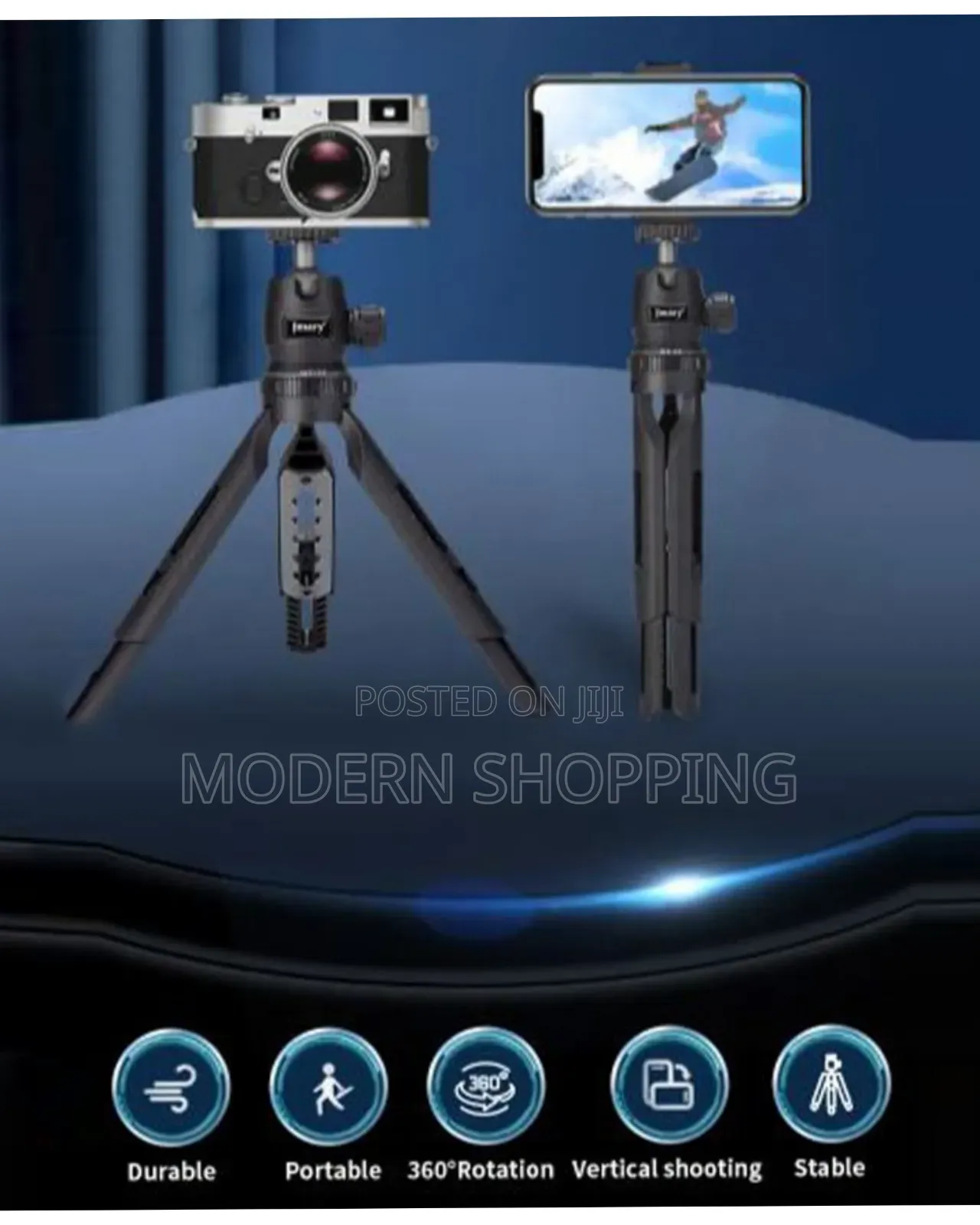 Jmary Portable Tabletop Tripod