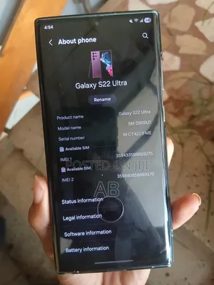 New Samsung Galaxy S22 Ultra 512 GB Green