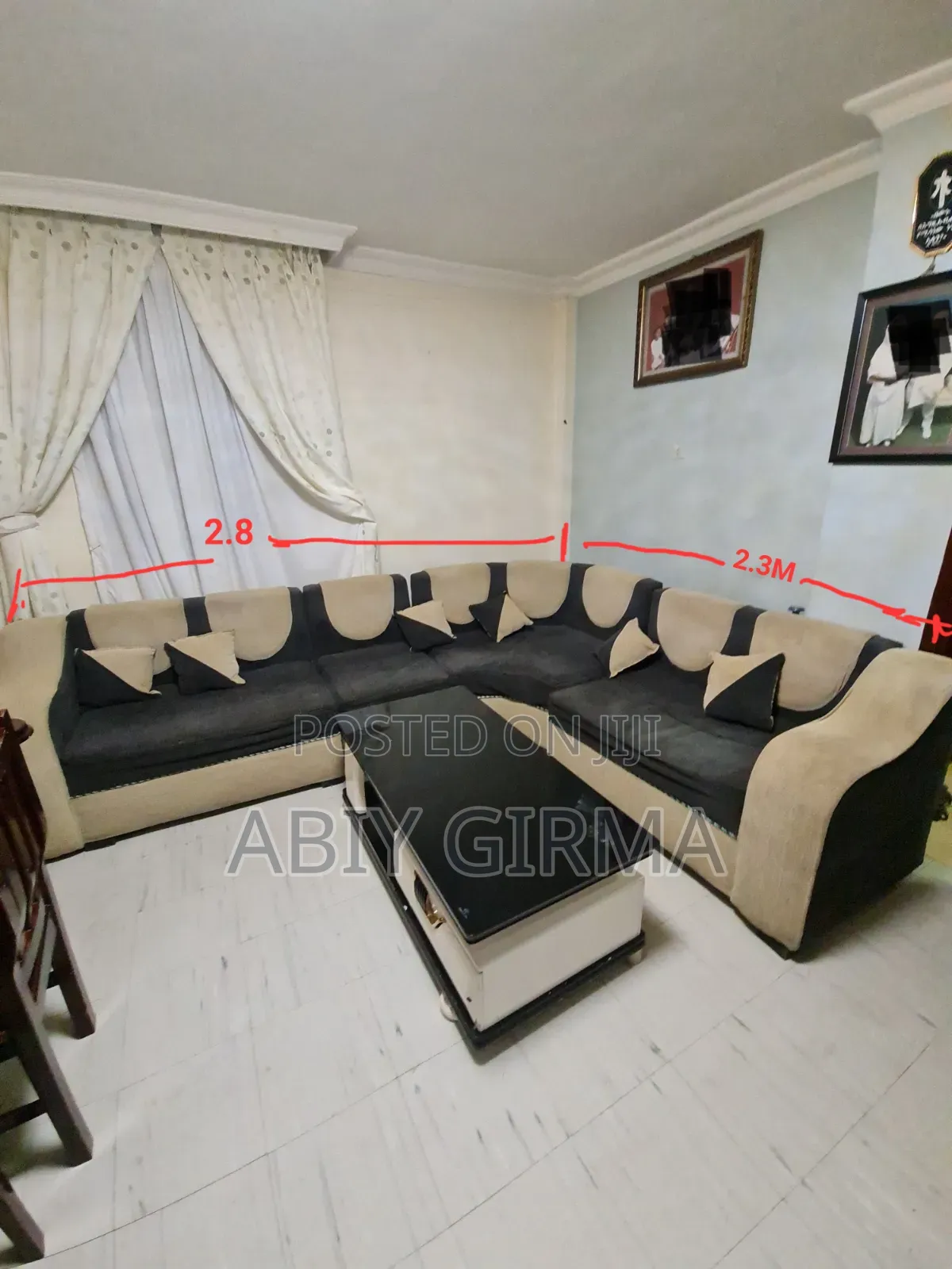 Used Sofa L Shape 8+ Seater