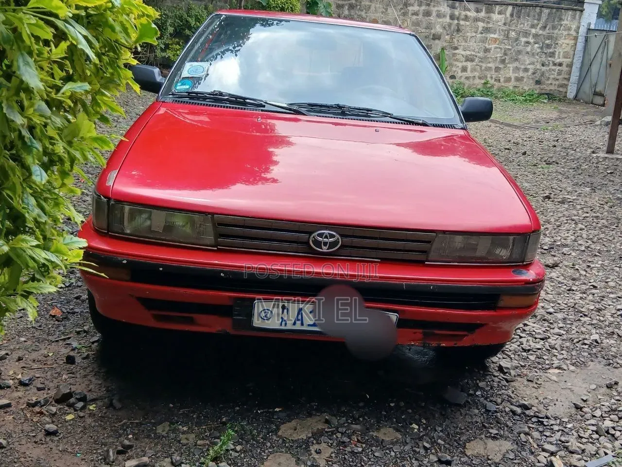 Toyota Corolla II 1.3 FWD 1991 Red