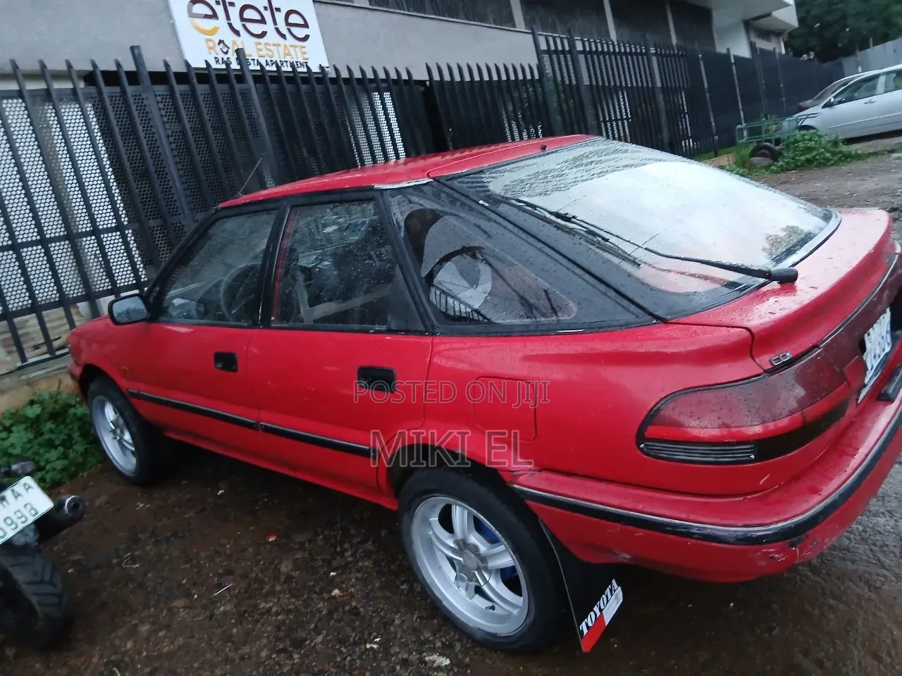 Toyota Corolla II 1.3 FWD 1991 Red