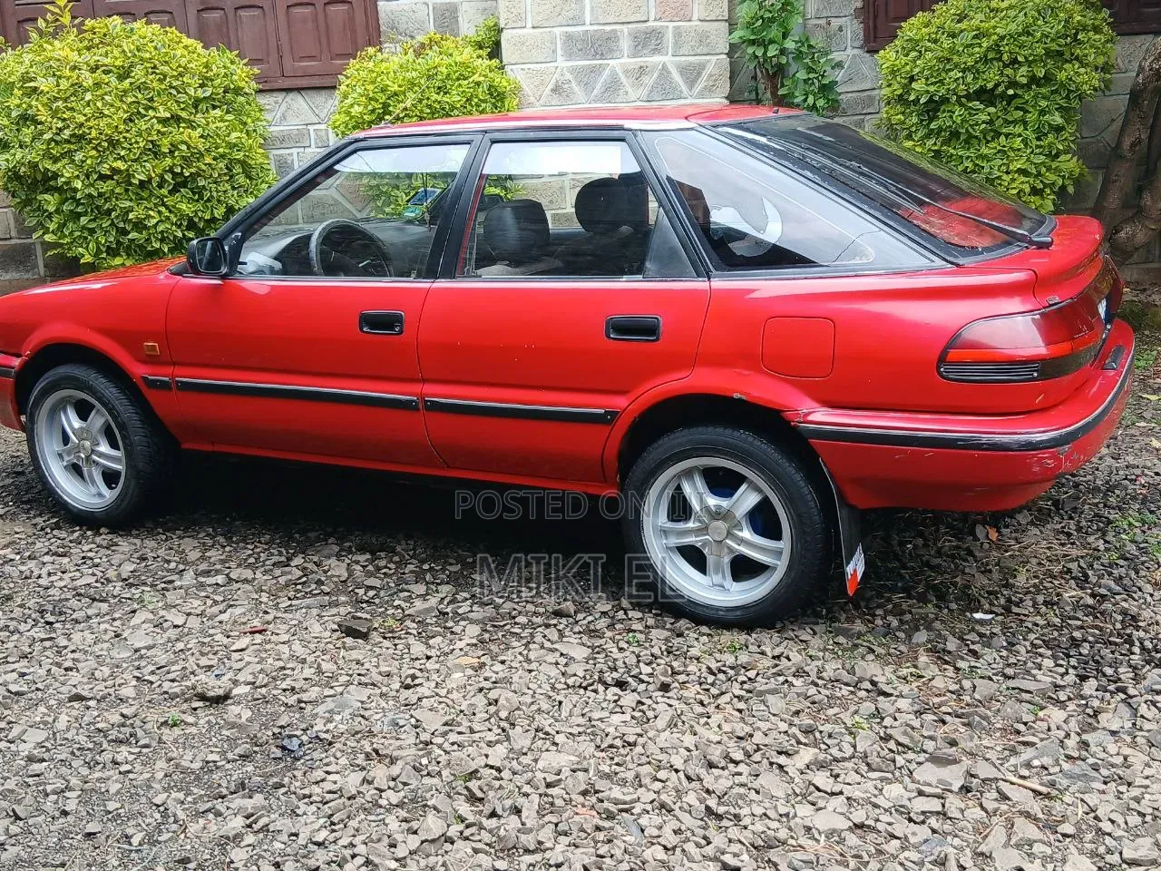 Toyota Corolla II 1.3 FWD 1991 Red