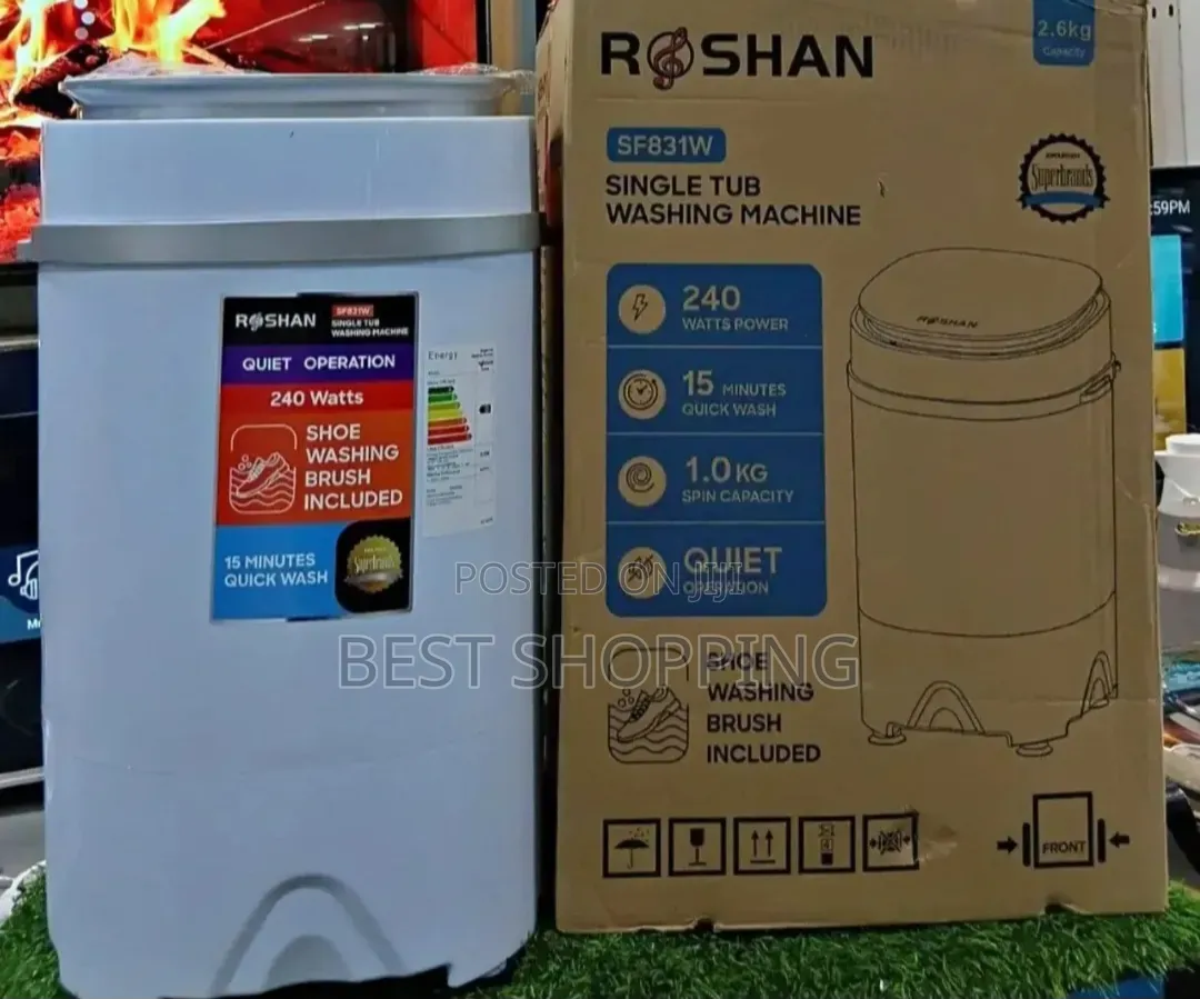 Roshan Washing Machine 4 Kg ማጠቢያ ማሽን 4 ኪሎ