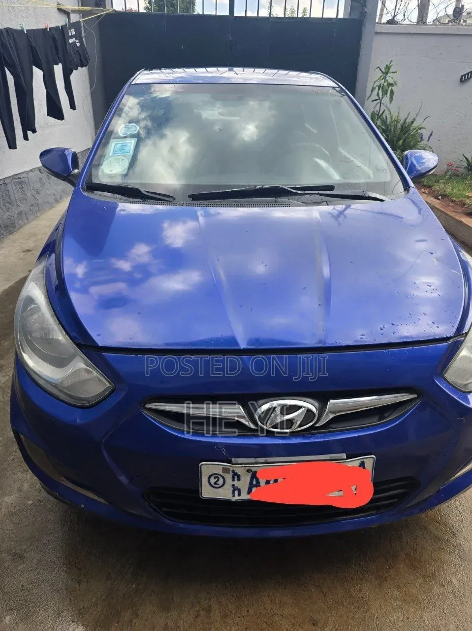 Hyundai Accent 2013 Blue
