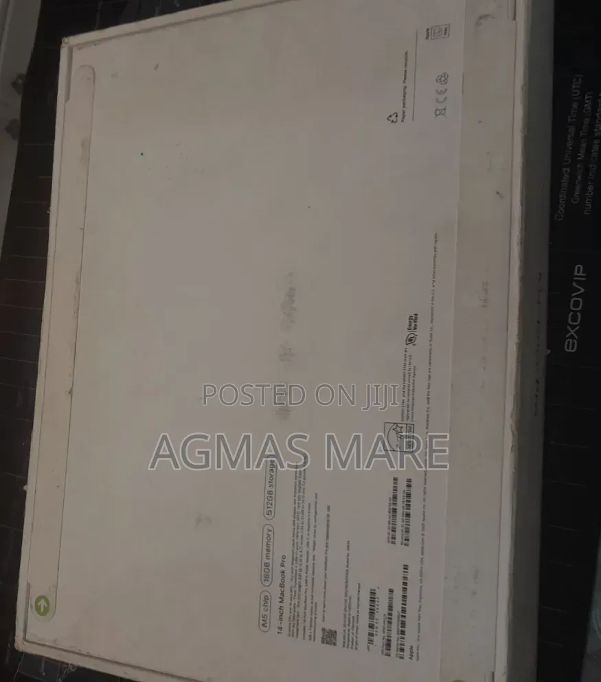 New Laptop Apple MacBook Pro 2026 M5 Pro 16GB Apple M5 Pro SSD 512GB