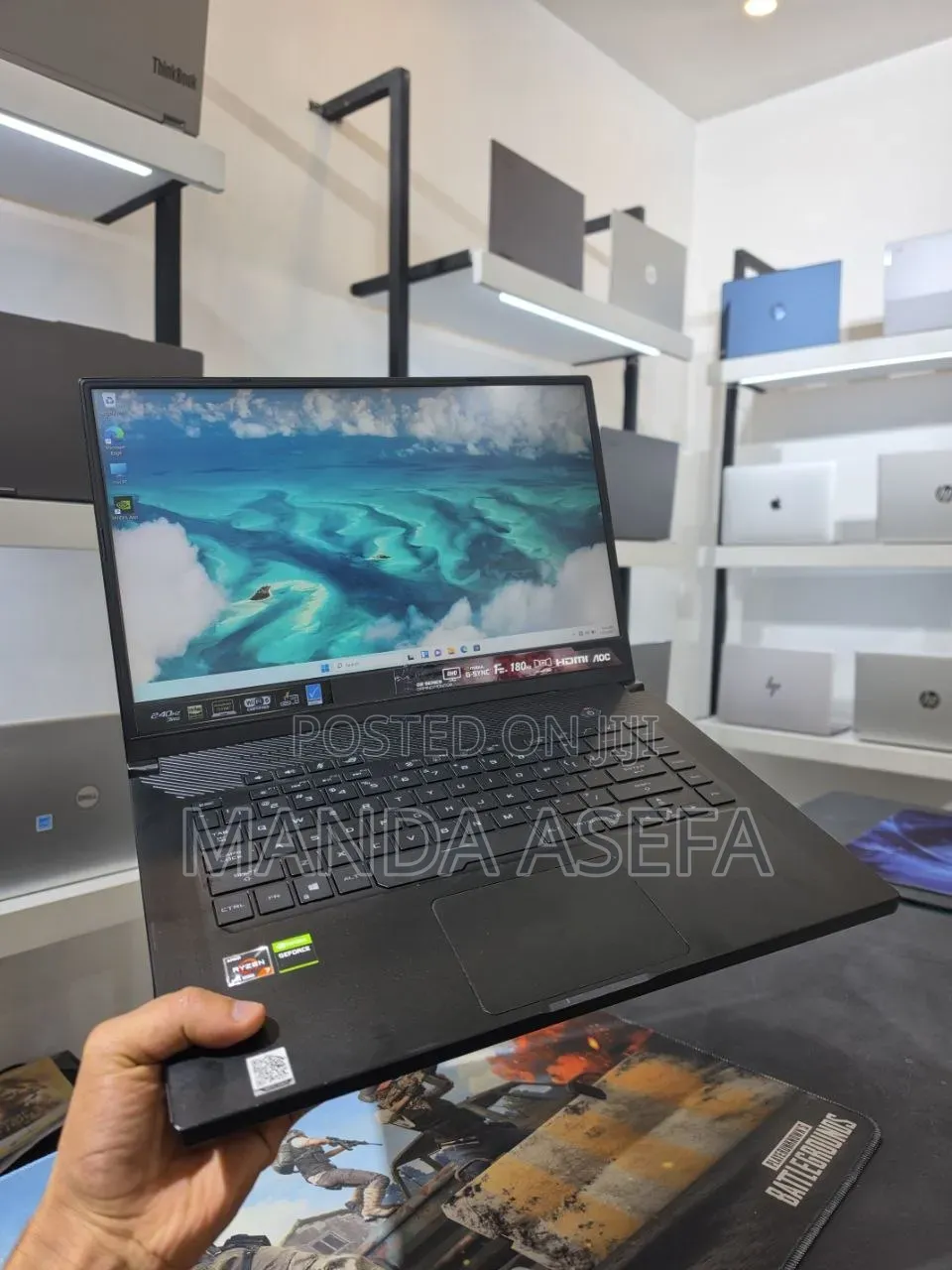New Laptop Asus ROG Zephyrus G16 16GB AMD Ryzen 7 SSD 512GB