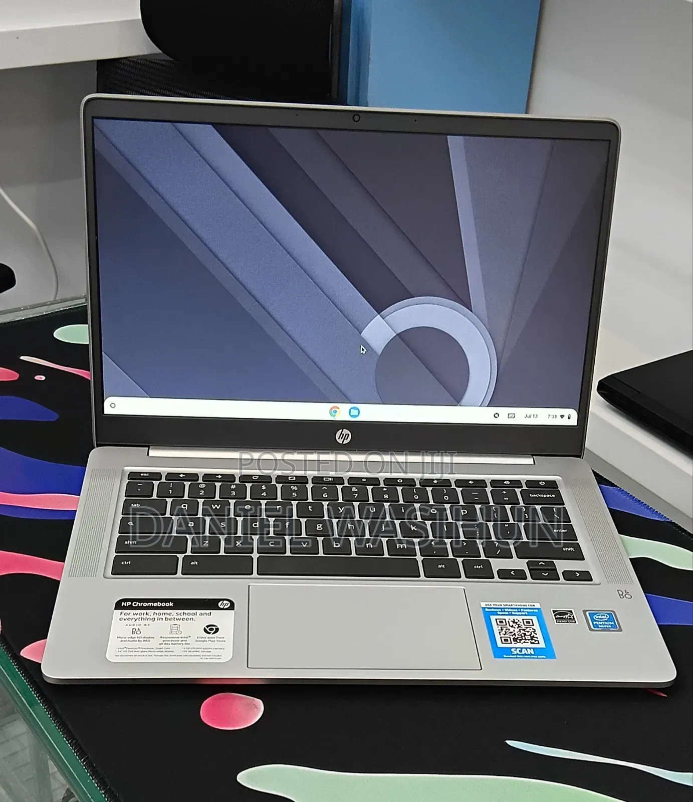 New Laptop HP Chromebook 14 4GB Intel Celeron SSD 640GB