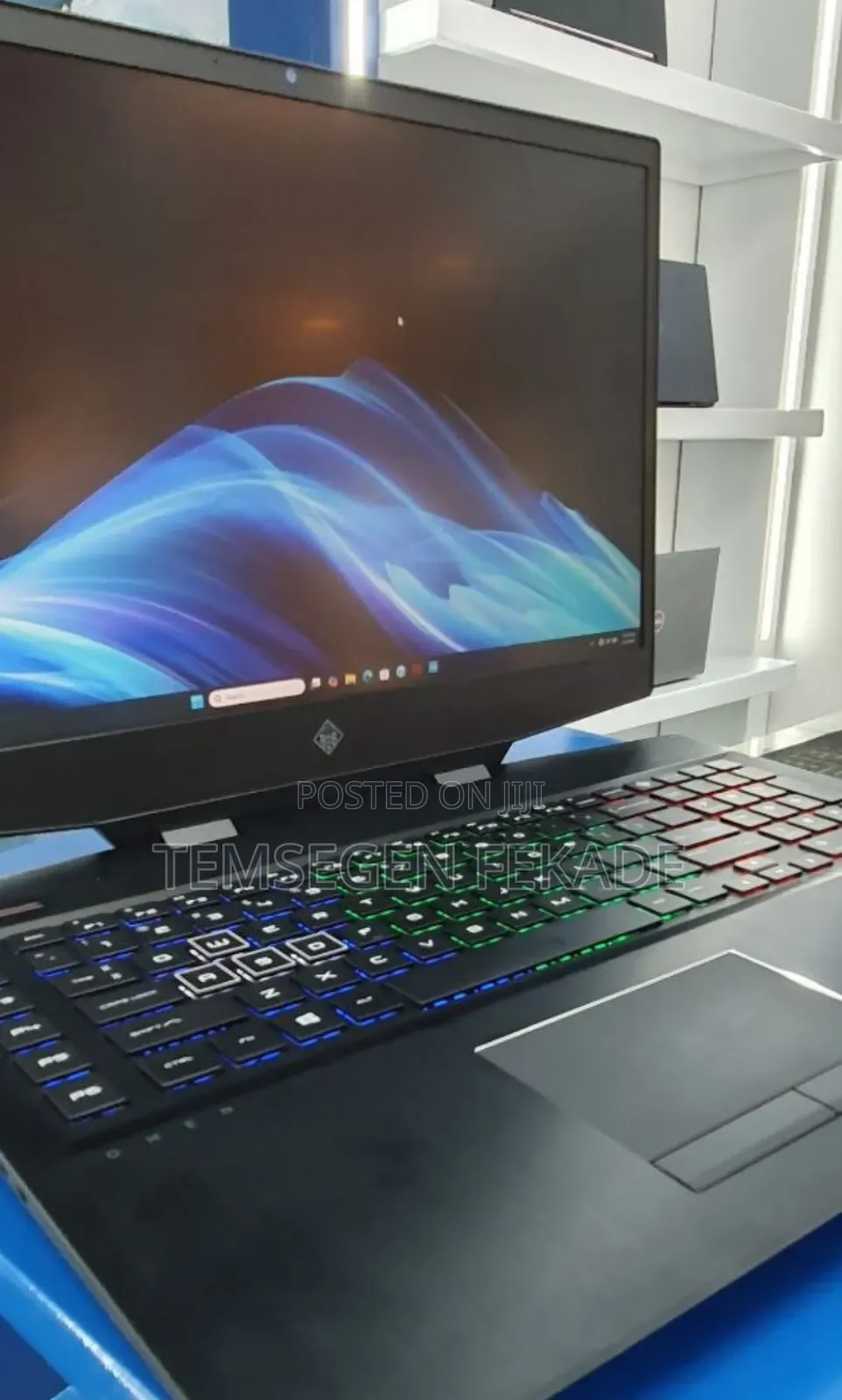 New Laptop HP Omen 17 16GB Intel Core i7 SSD 512GB