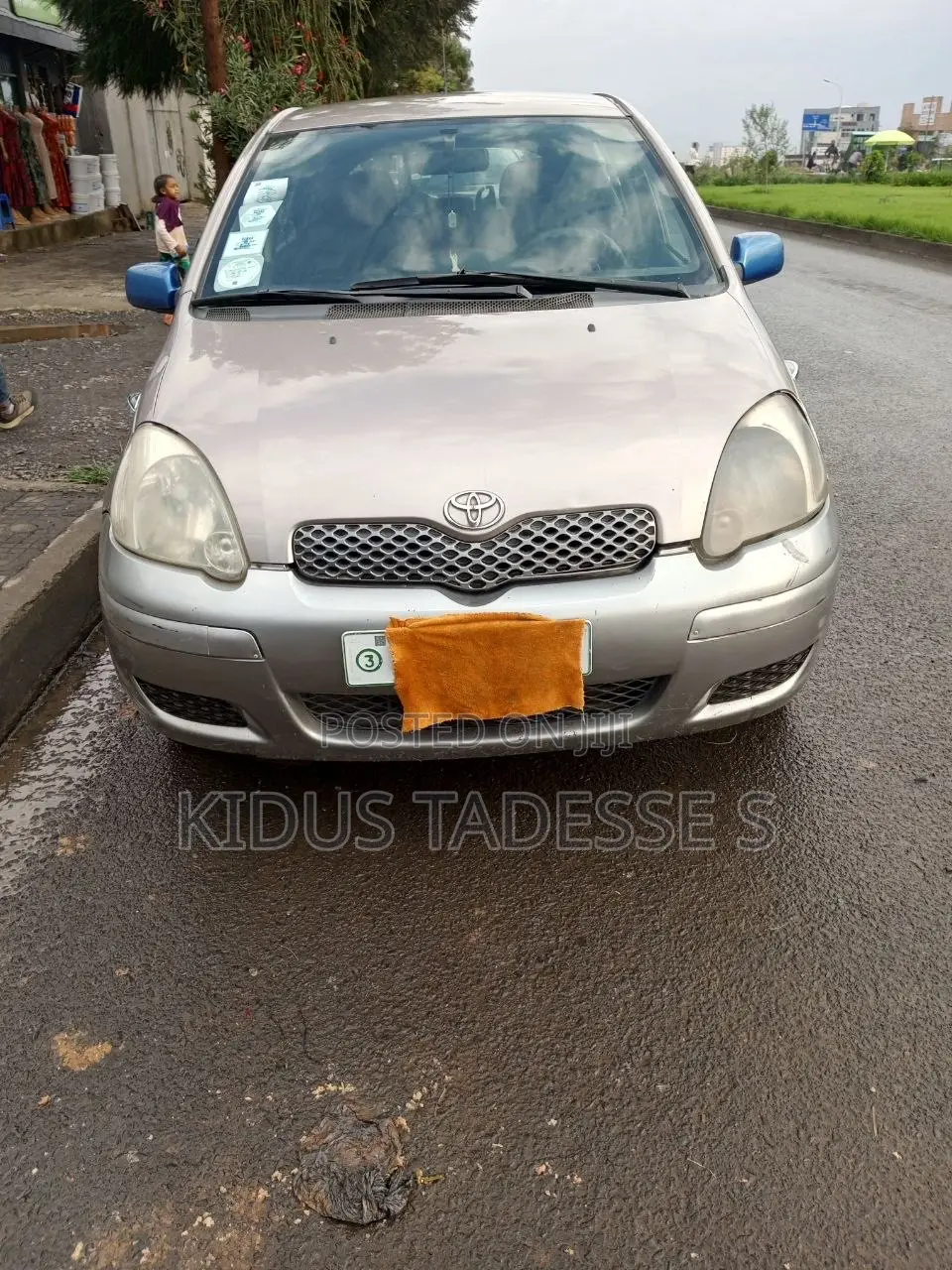 Toyota Yaris 2003 Gray